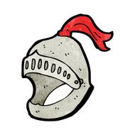 cartoon medieval helmet N13