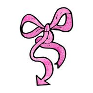 cartoon decorative bow N14