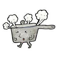 cartoon hot saucepan N6