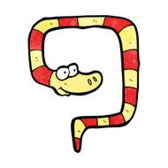 cartoon poisonous snake N36