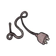 cartoon electrical plug N7