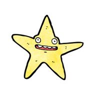 Star Cartoon Character N35