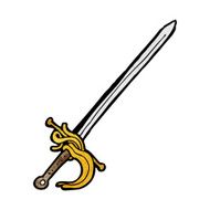 Cartoon Sword N125