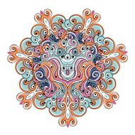 Colorful arabesque ornament for your design N3