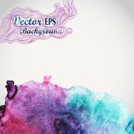 Abstract watercolor background N9