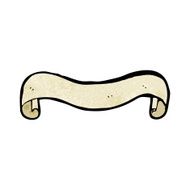 scroll banner cartoon N8