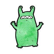 Cartoon monster N206