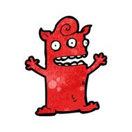 Cartoon monster N207