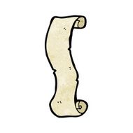 Cartoon Scroll N21
