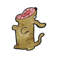 cartoon barking dog N6