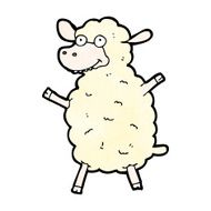 Cartoon Sheep N55
