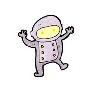 cartoon little spaceman N2