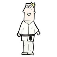 cartoon karate expert N10