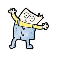 cartoon little man N4