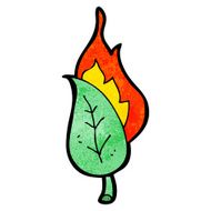 Cartoon Leaf N123