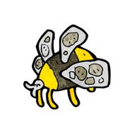 Cartoon Bee N176