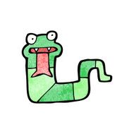 Cartoon Snake N296