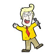 cartoon game show host N7