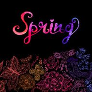 Spring Doodles Background