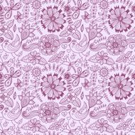 Nature Doodle background