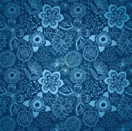 Floral doodle background N4