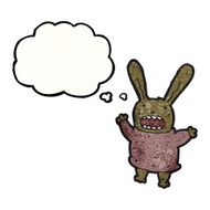 cartoon brown bunny N3