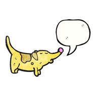 cartoon little dog N144