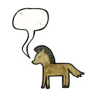 Cartoon Horse N103