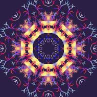 Abstract background with deer Antler