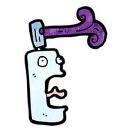 cartoon spray can N144