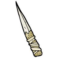 cartoon wooden stake N2