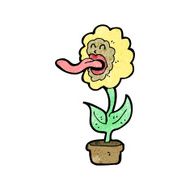 flower cartoon character N39