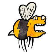 Cartoon Bee N177