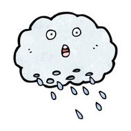 Cartoon Rain Cloud N70
