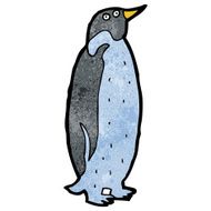 Cartoon penguin N131