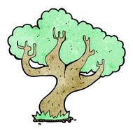 Cartoon Tree N260