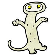 cartoon weird monster N10