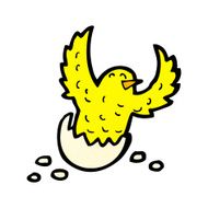 cartoon flapping bird N4