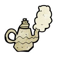Cartoon Coffee Pot N20