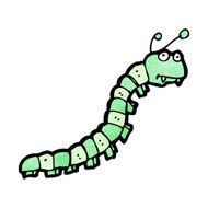 Cartoon Caterpillar N108