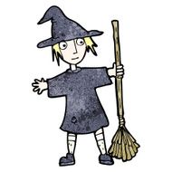 Cartoon Witch N47