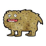 cartoon hairy beast N4
