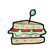 Cartoon Sandwich N32