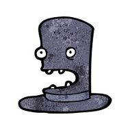 funny cartoon top hat N2