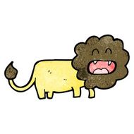Funny Cartoon Lion N11