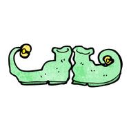 cartoon curly shoes N2