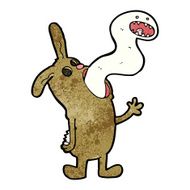 cartoon ghostly possession