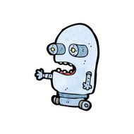 Cartoon Robot N441