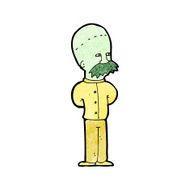 cartoon alien scientist N2