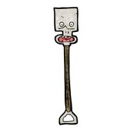 cartoon spade N12